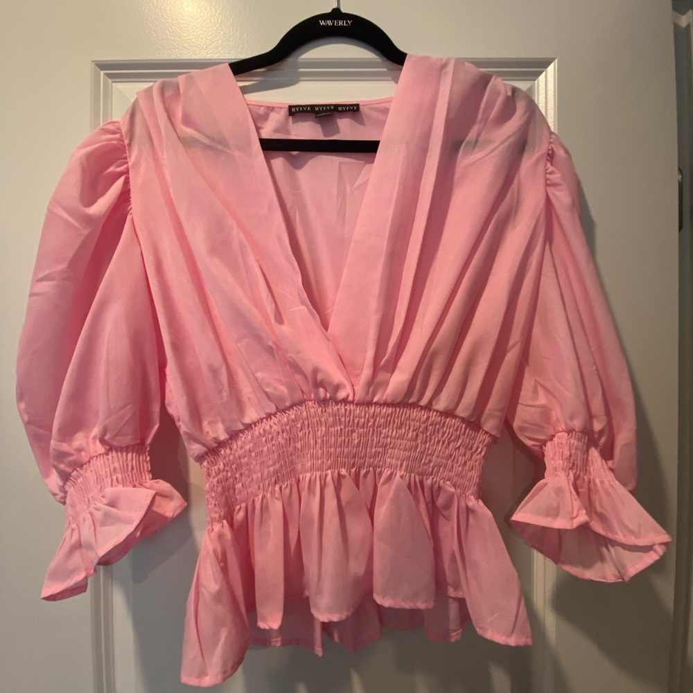 Hyfve pink blouse
